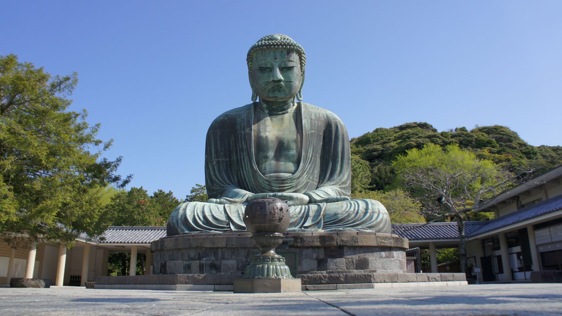 Küstenort Kamakura und Amitabha Buddha