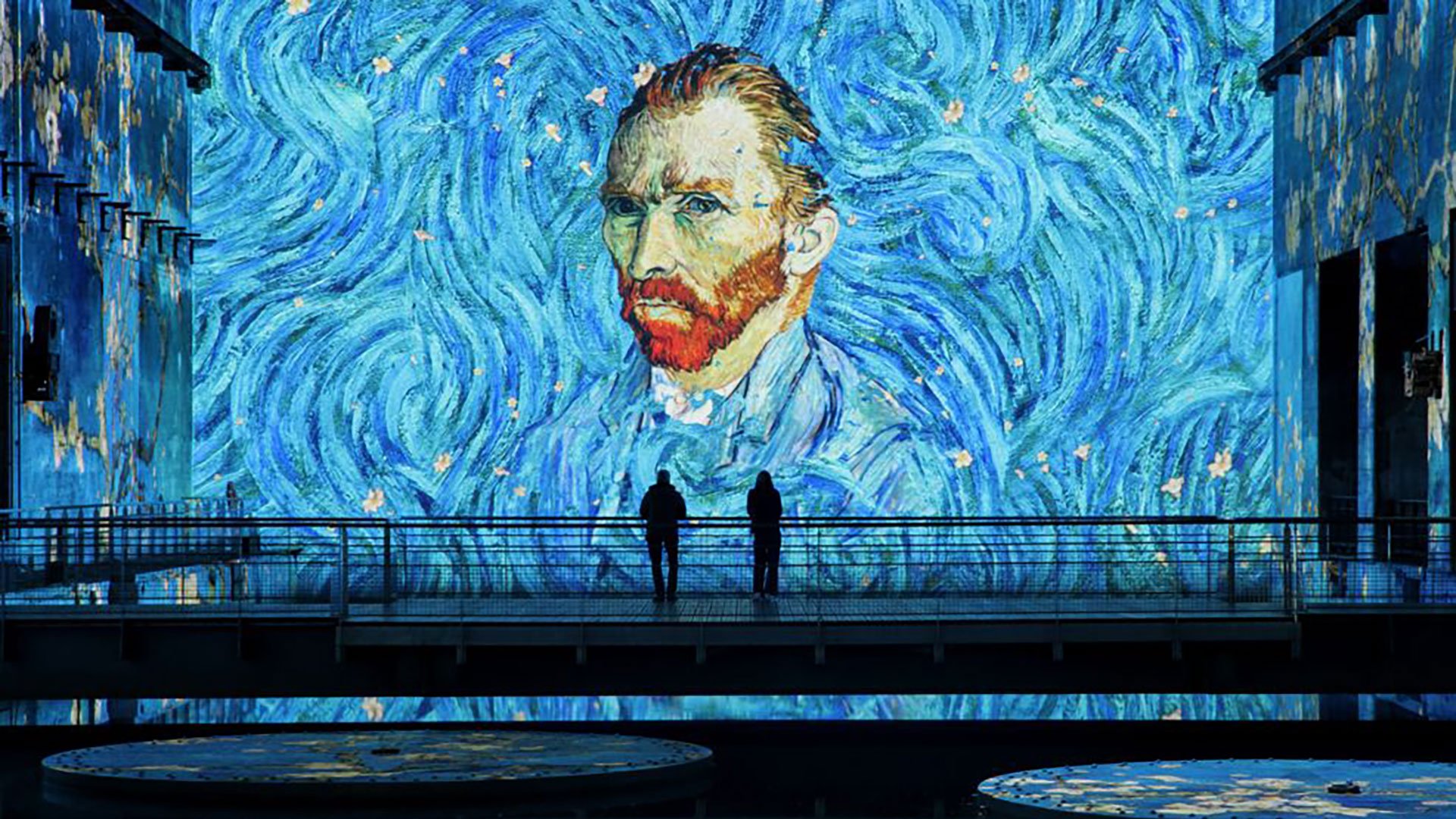 Digitale Kunst im Bassins de Lumières