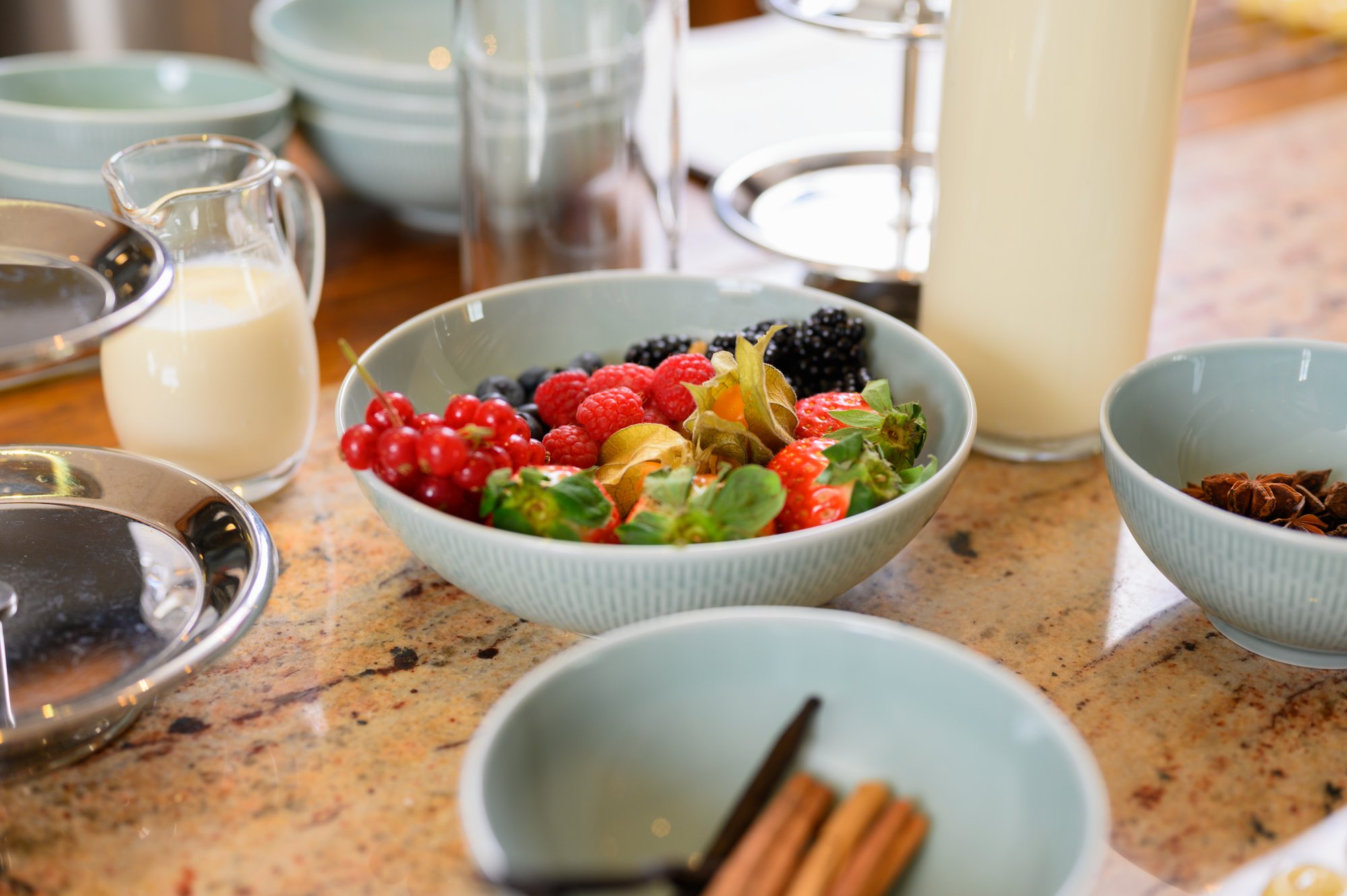 Frühstück im Restaurant auf AIDAdiva