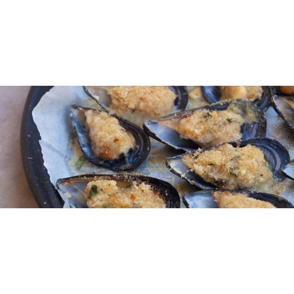 Cozze gratinate