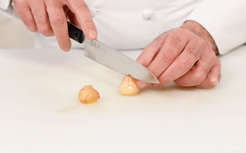 ultimare cottura e impiattare