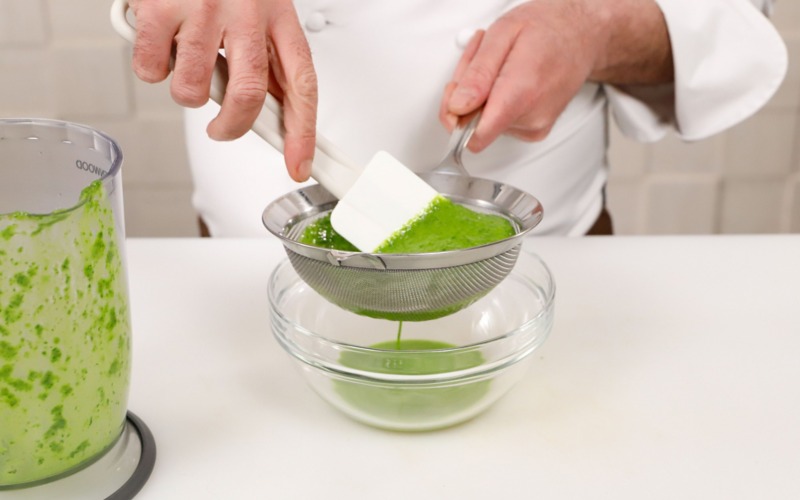 frullare prezzemolo