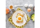 Avocado toast con uova al tegaminoalt