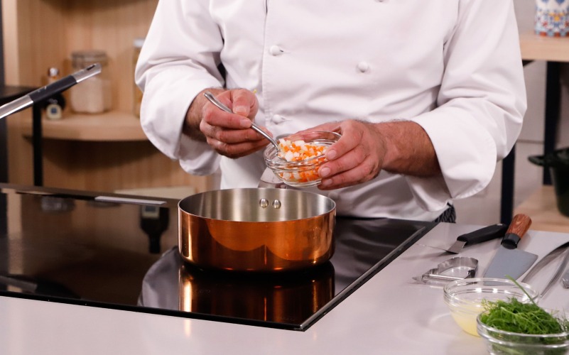 rosolare il mirepoix