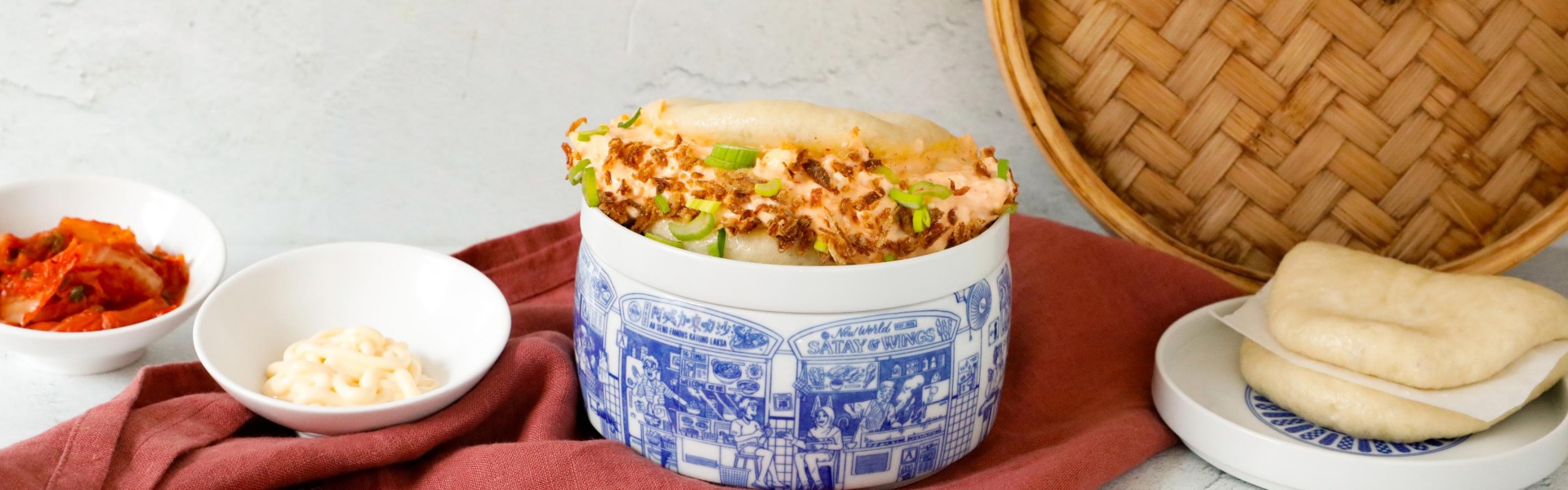 bao-con-stracchino-di-capra-e-kimchi