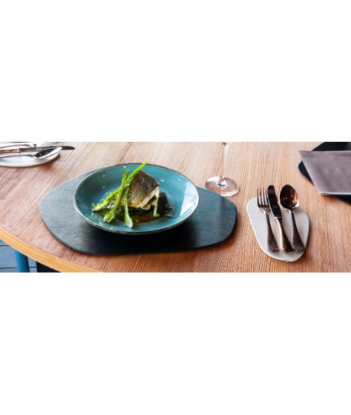 Branzino con mole verde