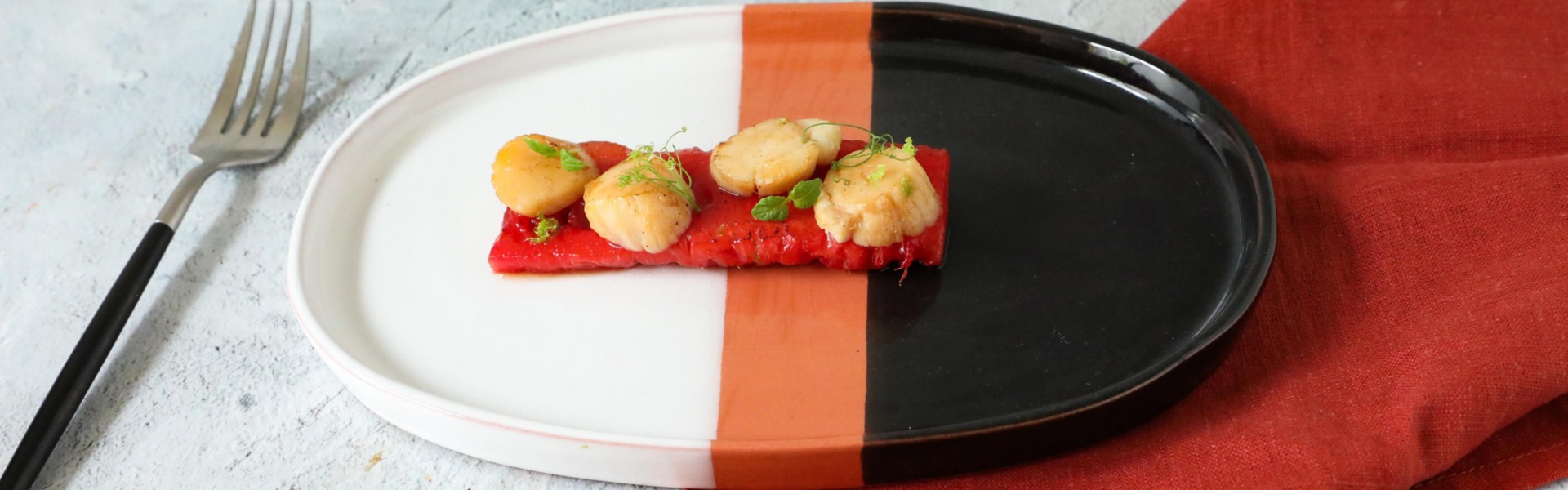 capesante-marinate-e-anguria