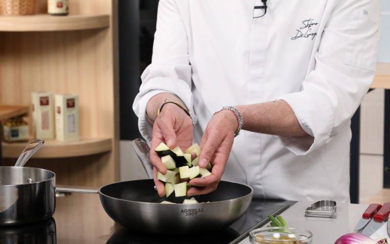 Melanzane fritte per caponata