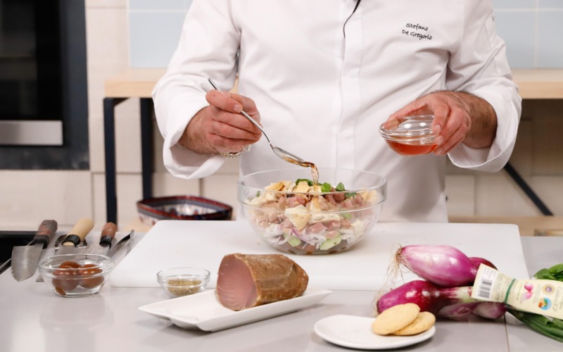 ultimare con condimenti