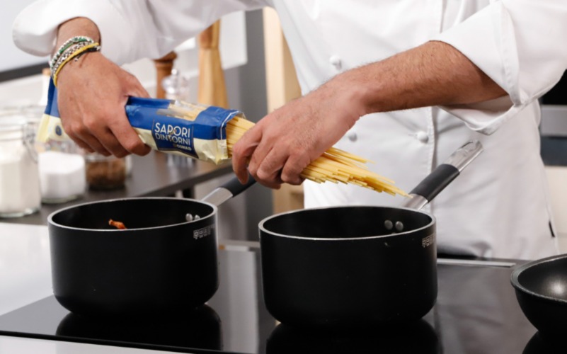 cuocere pasta