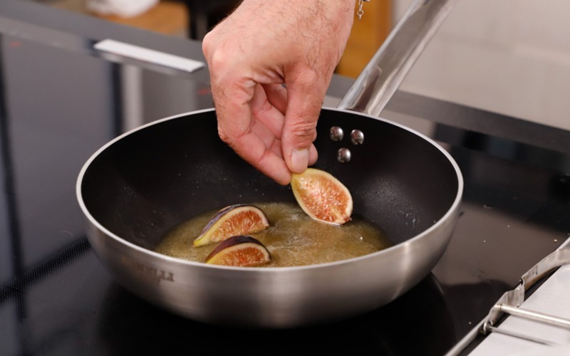 caramellare i fichi
