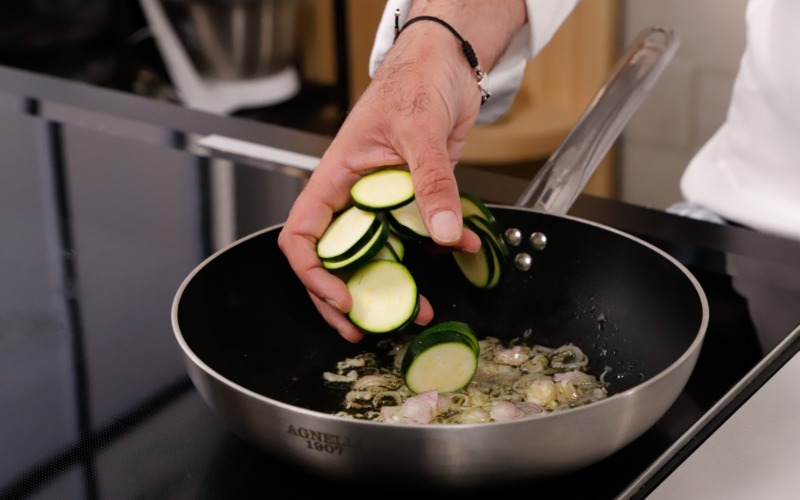 Caviale di zucchine e scalogno