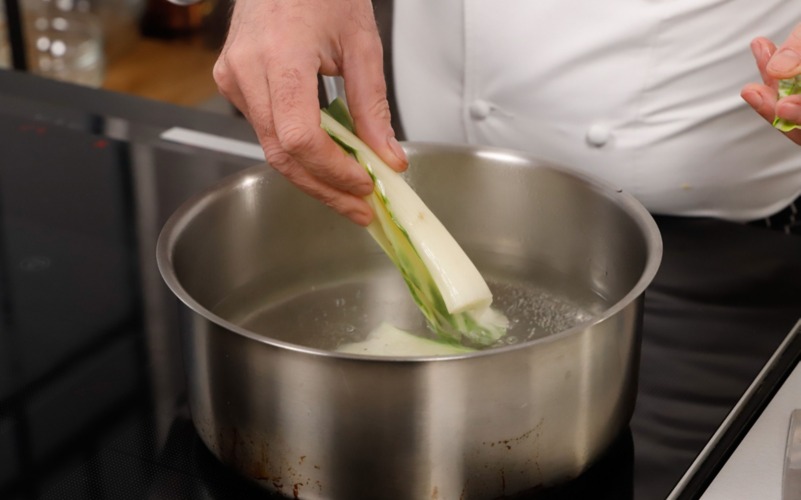 sbollentare le coste