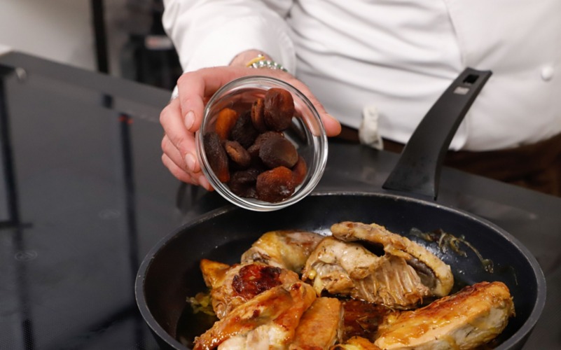 aggiungere le albicocche