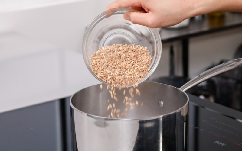 cuocere farro