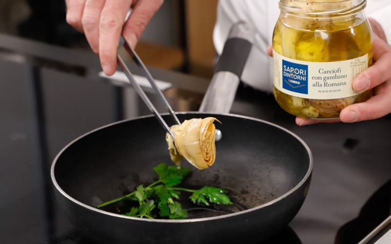 sfumare con vino bianco