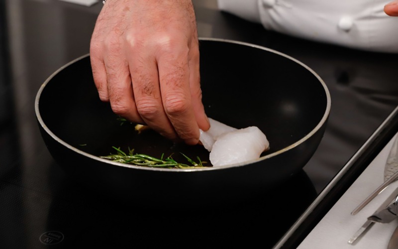 porzionare e cuocere 