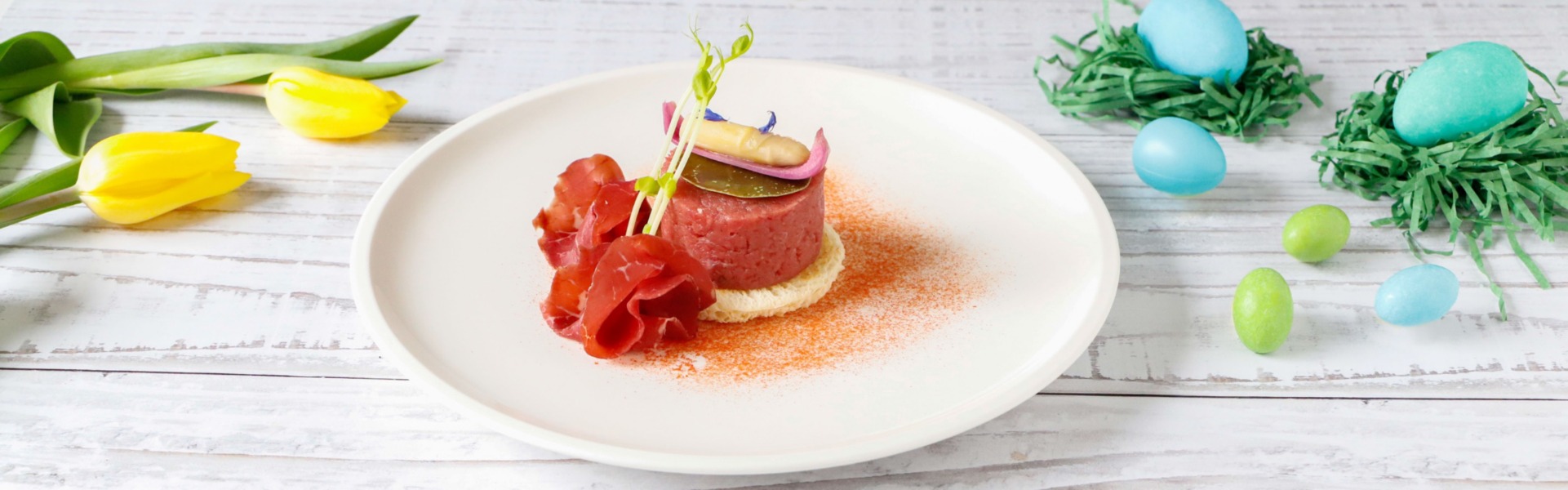 fiocchi bresaola e tartare piccante