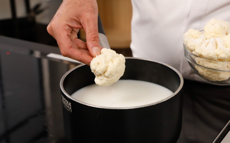 pulire cavolfiore cuocere 