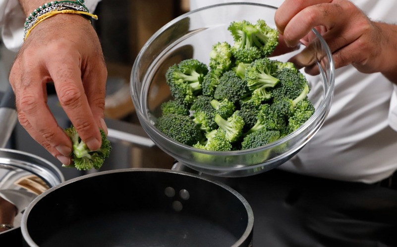 sbollentare broccoli
