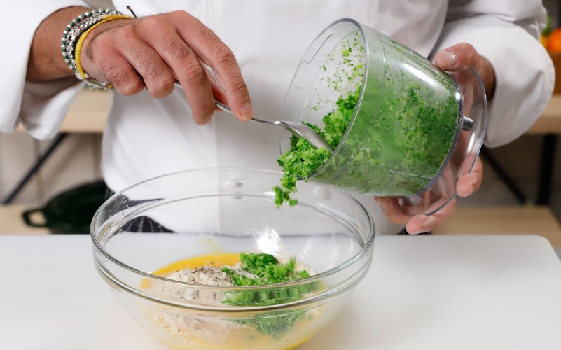 aggiungere i broccoli