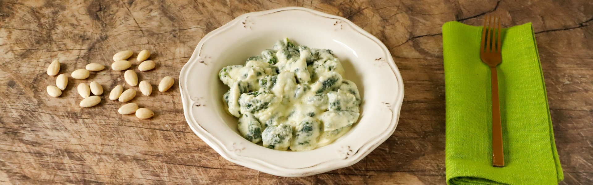 gnocchi di farro e spinaci