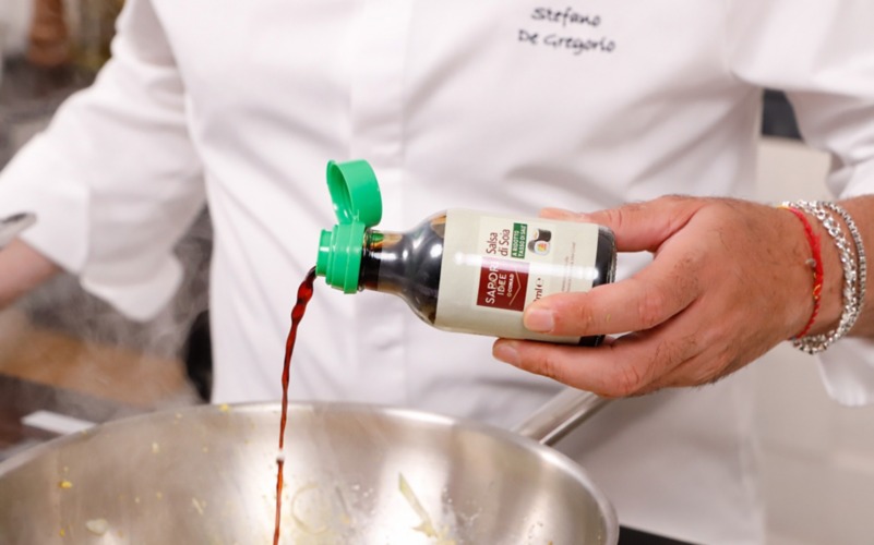 Salsa di soia per gnocchi di riso cinesi