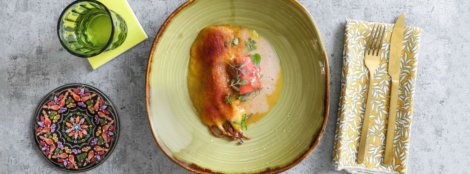 Guazzetto di moscardini ai due pomodori