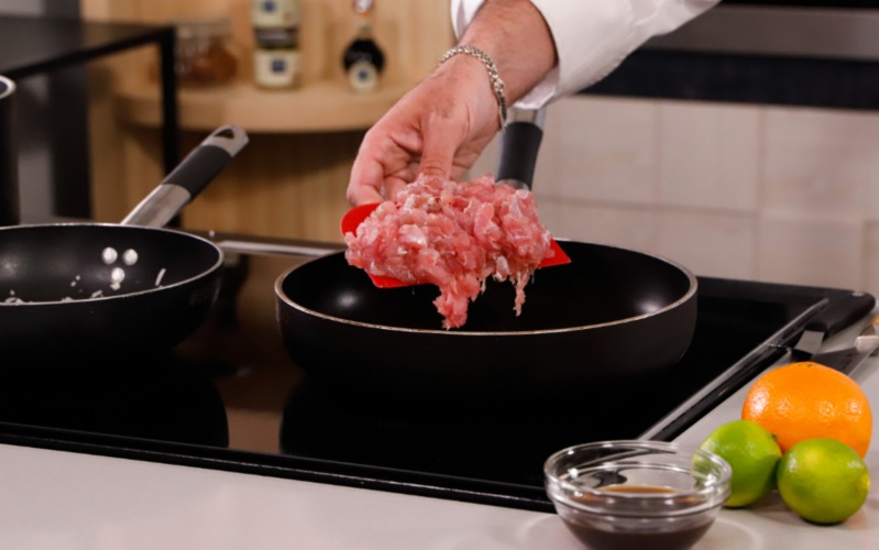 cuocere in padella ventresca tagliata