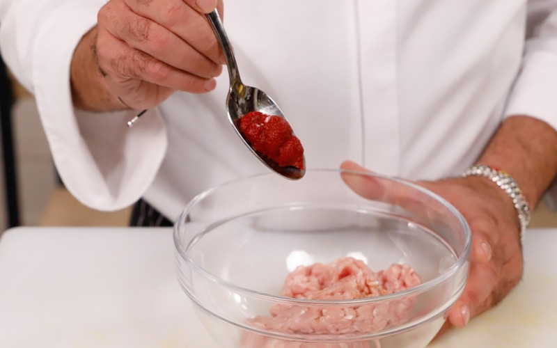 ultimare con concetrato pomodoro