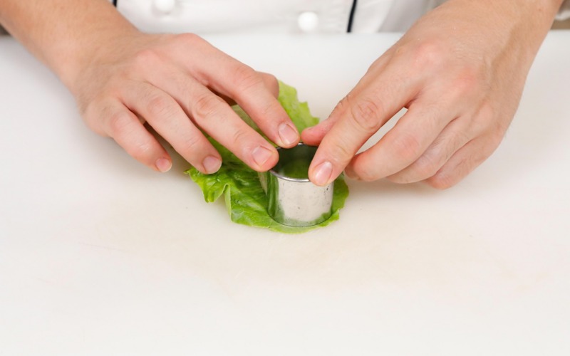 ricavare dischi di lattuga