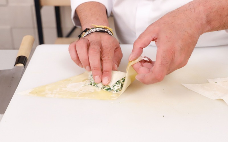 involtini con pasta fillo