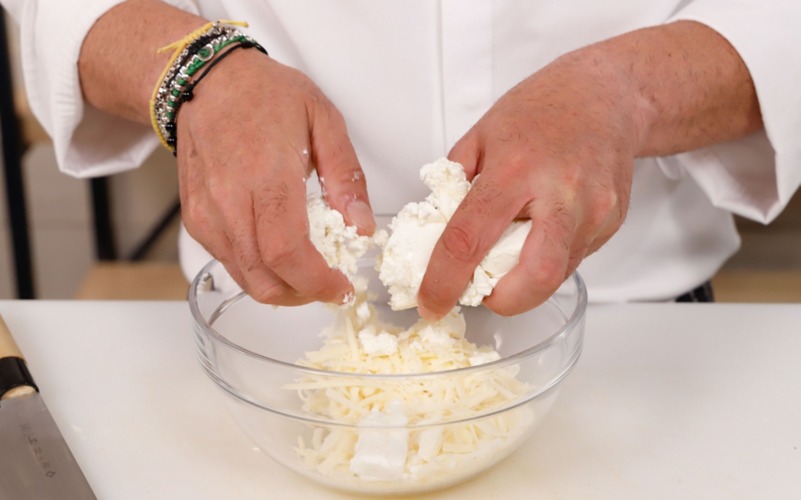 mescolare i formaggi