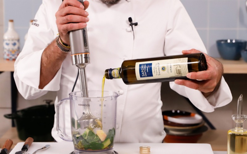 Lattuga grigliata con salsa scapece_0010