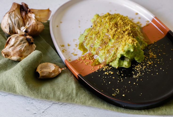 Lattuga grigliata con salsa scapece_0019