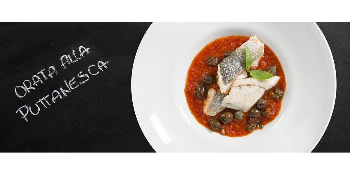 Orata alla puttanesca