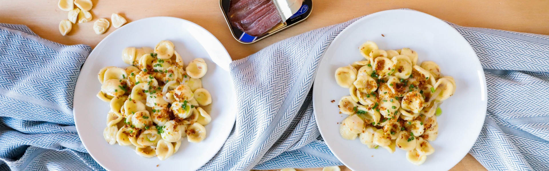 orecchiette pugliesi con acciughe
