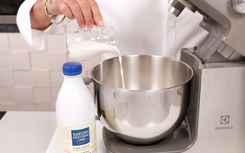 Preparare l'impasto del pan di lana