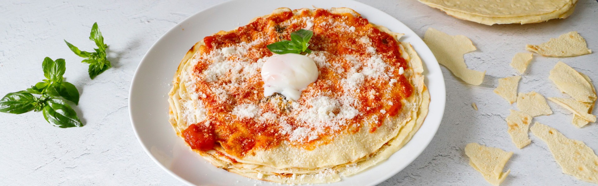 pane frattau con uovo in camicia