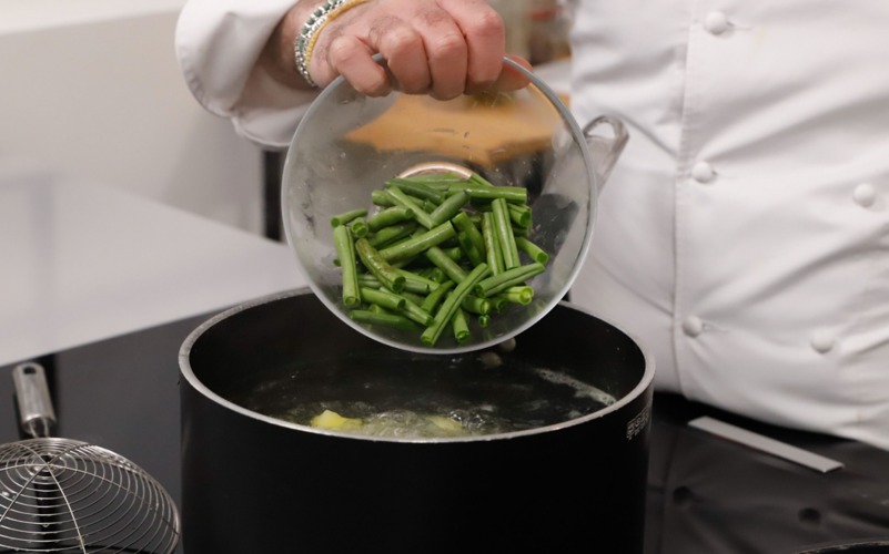 aggiungere fagiolini