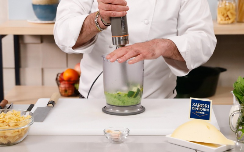 frullare parte verde