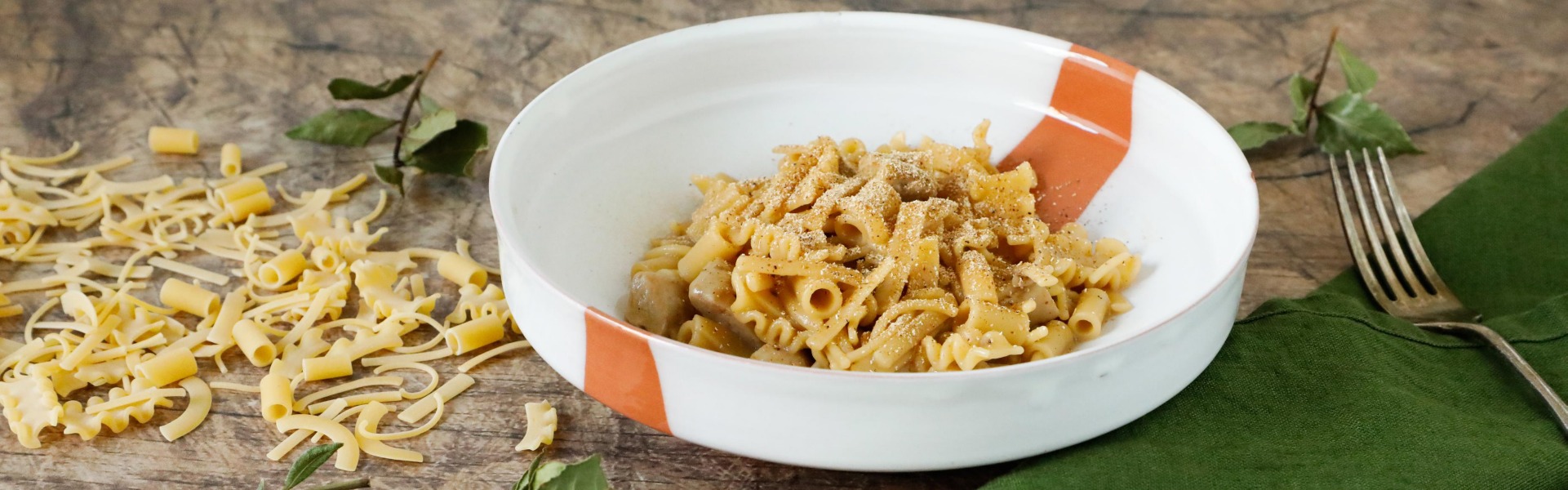 pasta-mista-in-brodo-di-funghi