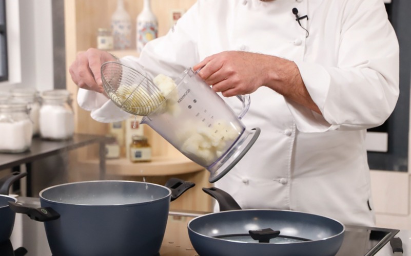 scolare il cavolfiore