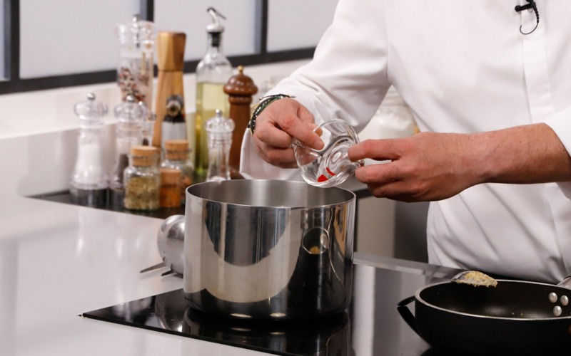 aggiungere zafferano