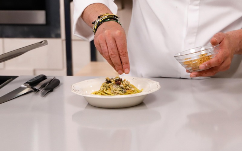 ultimare con pan grattato aromatizzato