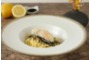 Tagliolini freschi con limone nero bruciato, Caciocavallo, burro e scampialt