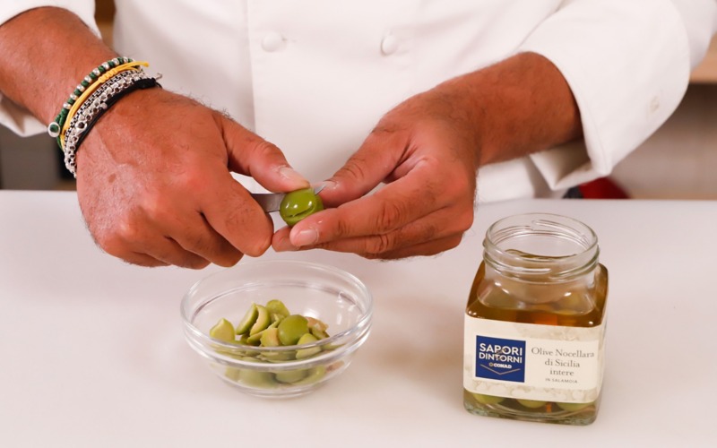 denocciolate le olive