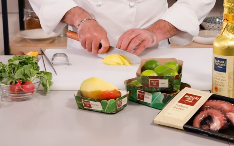 tagliare fette sottili