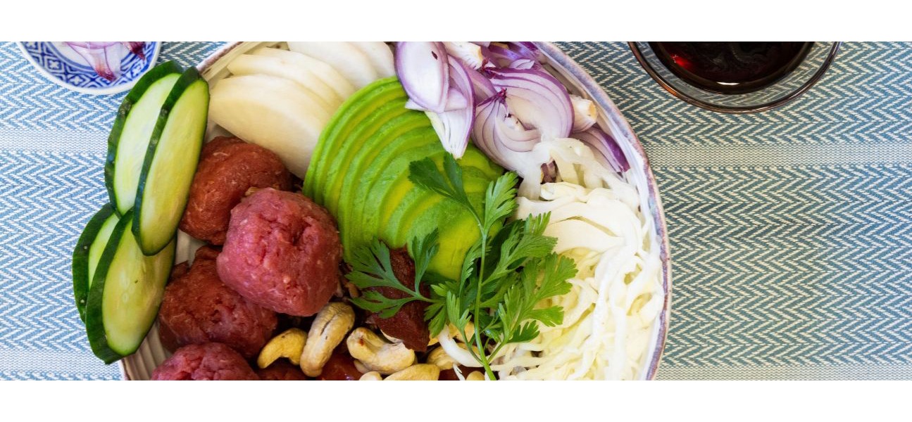 Poke con tartare di battuta piemontese