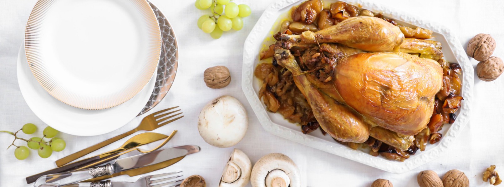 Pollo farcito ai sapori di autunno